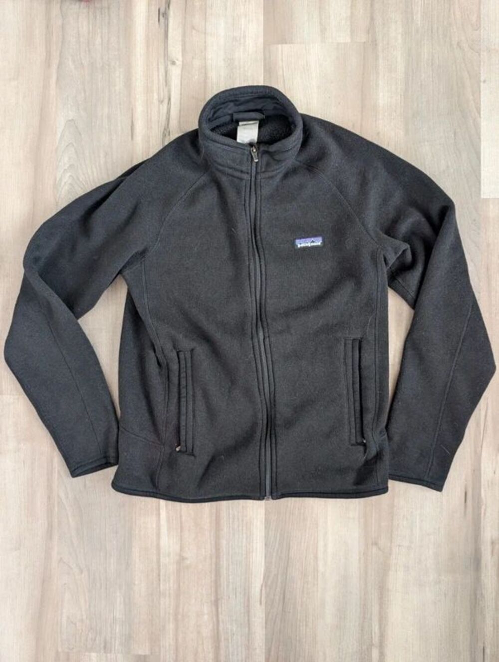 Patagonia Men's Better Sweater Full Zip Jacket in Black, Small (D3)